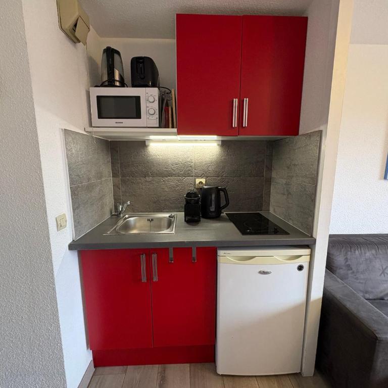 Studio cabine plein sud - 4 pers. - FR-1-293-430 - Estudio - 6
