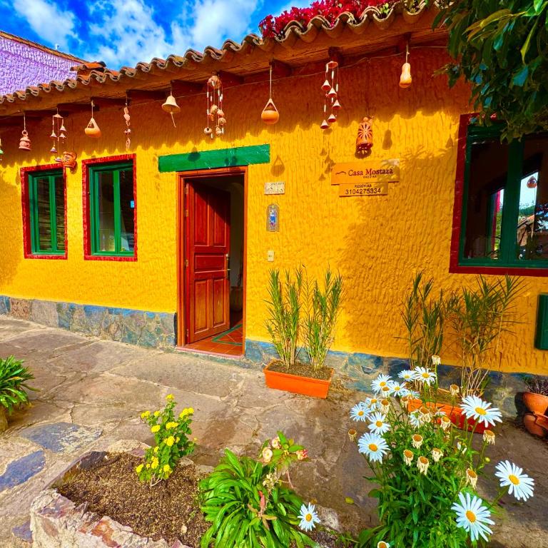 Casa Mostaza Pueblito Boyacense - Two-Bedroom House - 23