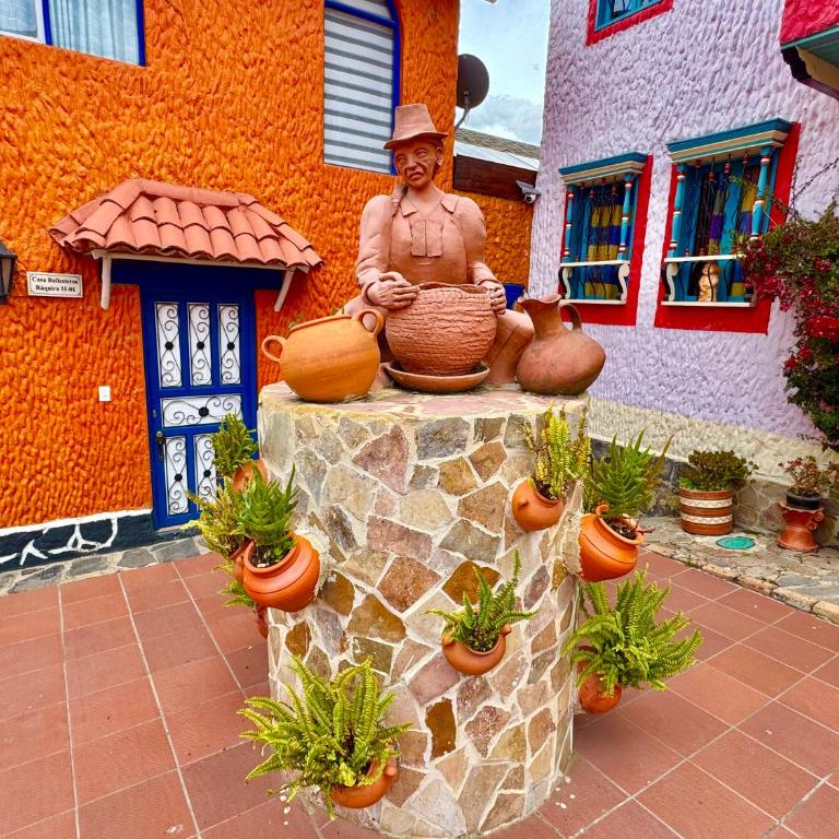 Casa Mostaza Pueblito Boyacense - Two-Bedroom House - 31