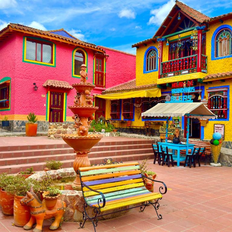 Casa Mostaza Pueblito Boyacense - Two-Bedroom House - 35