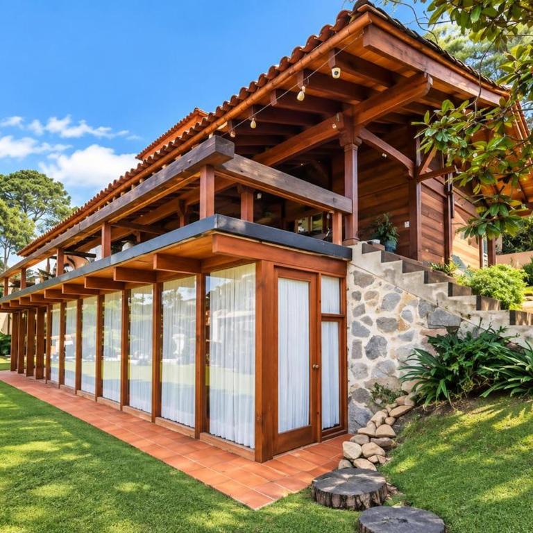 La Troje, Cabaña con jacuzzi en Avandaro - Six-Bedroom House - 27