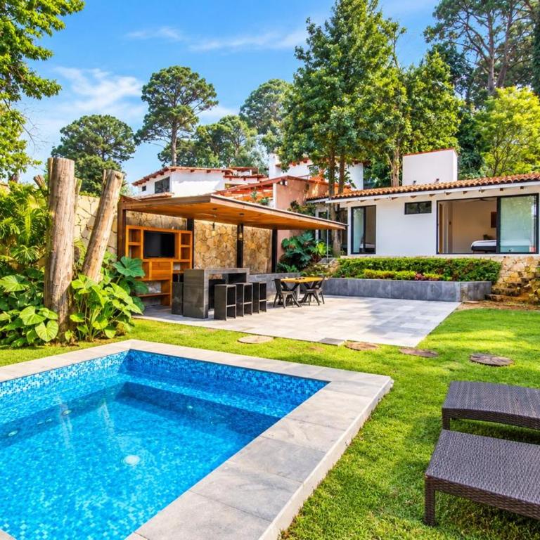 La Troje, Cabaña con jacuzzi en Avandaro - Six-Bedroom House - 31
