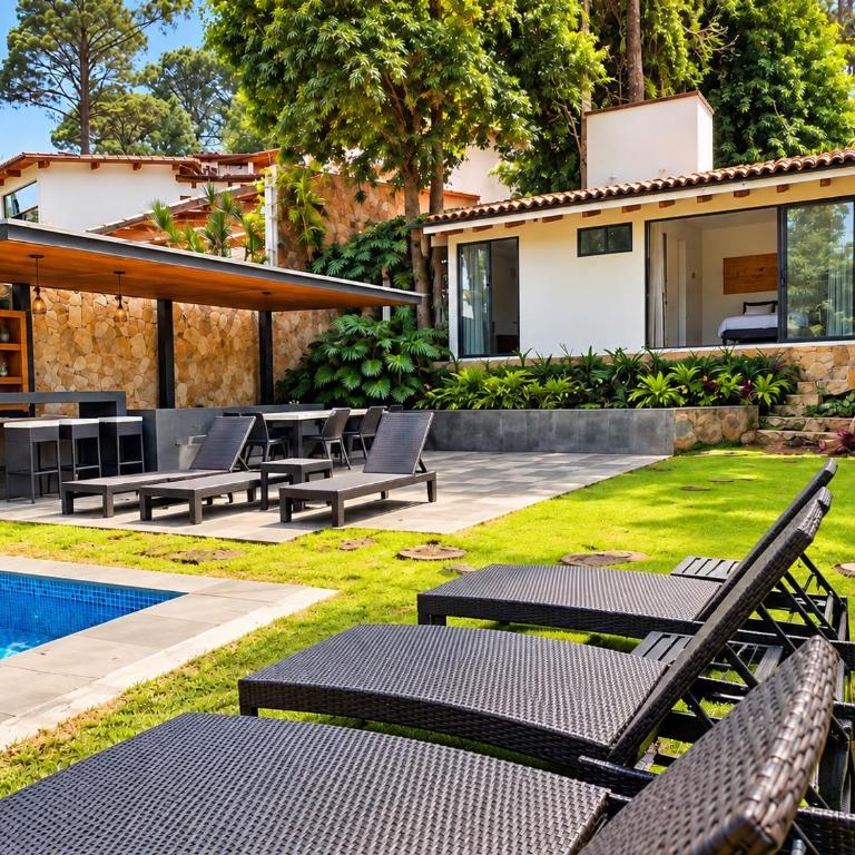 La Troje, Cabaña con jacuzzi en Avandaro - Six-Bedroom House - 33