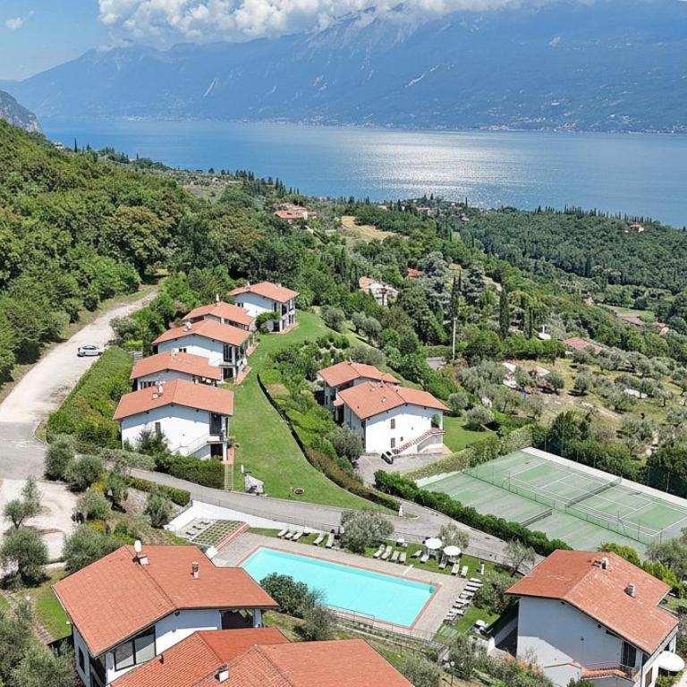 Gardasee Seeblick - Pool & Tennis - Appartamento con 1 Camera da Letto e Vista Lago - 3