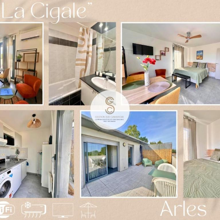 La Cigale Arles Centre - Wi-Fi, Air Conditioning & Terrace - Appartement 1 Chambre - 1
