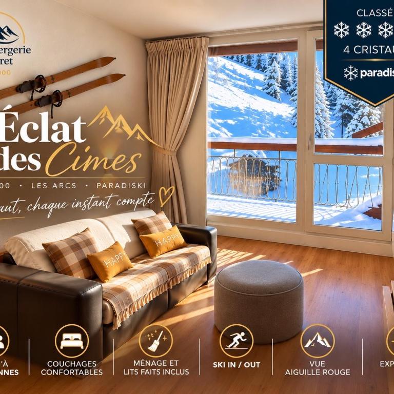 L'éclat des Cîmes - Ménage inclus et lits faits - Arc 2000 - Ski IN-OUT - La conciergerie du Varet - Apartamento de 1 dormitorio - 1