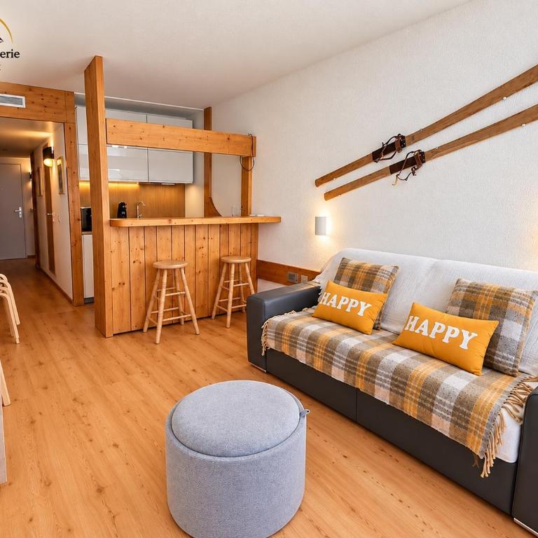 L'éclat des Cîmes - Ménage inclus et lits faits - Arc 2000 - Ski IN-OUT - La conciergerie du Varet - Apartamento de 1 dormitorio - 3