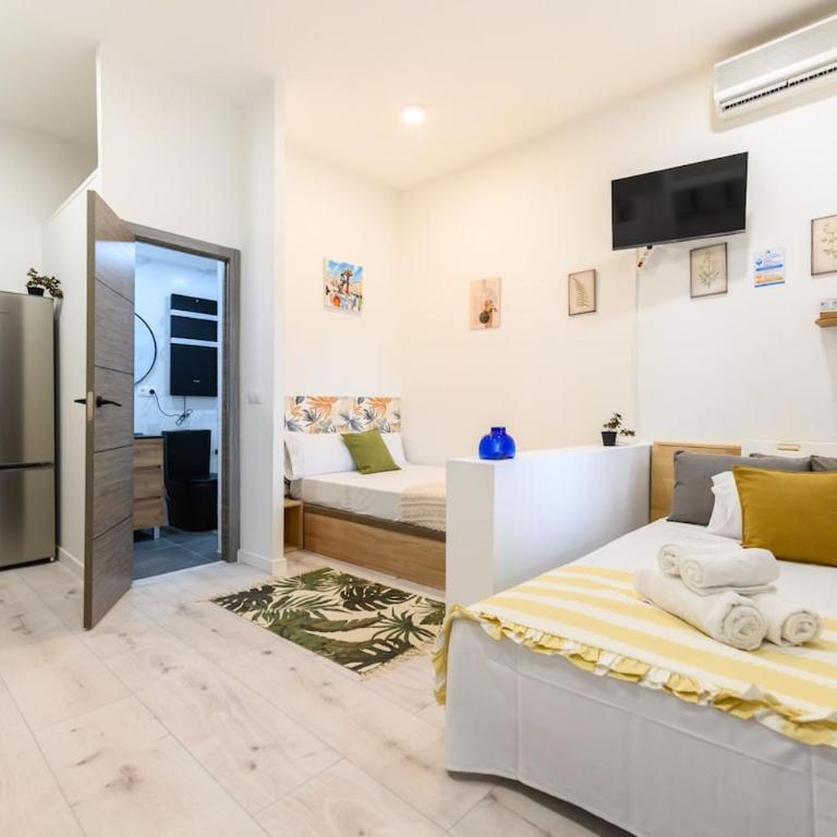 Marqués de Vadillo metro, junto a Madrid Río - Apartment mit 1 Schlafzimmer - 1