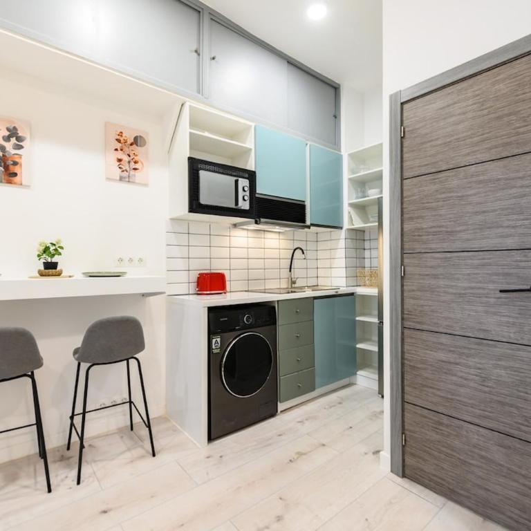 Marqués de Vadillo metro, junto a Madrid Río - Apartment mit 1 Schlafzimmer - 4