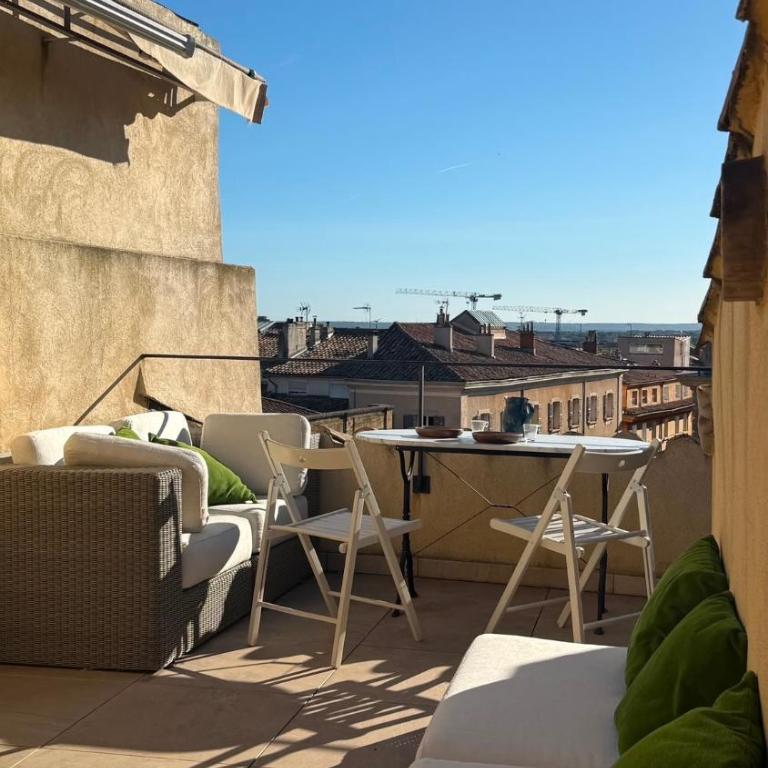 Duplex with terrace and air conditioning - Appartement 2 Chambres - 3