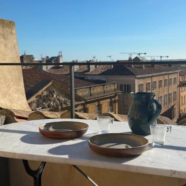 Duplex with terrace and air conditioning - Appartement 2 Chambres - 6