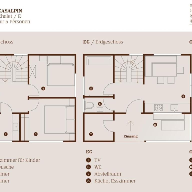 CASALPIN Chalet E - Vacation Home - 11