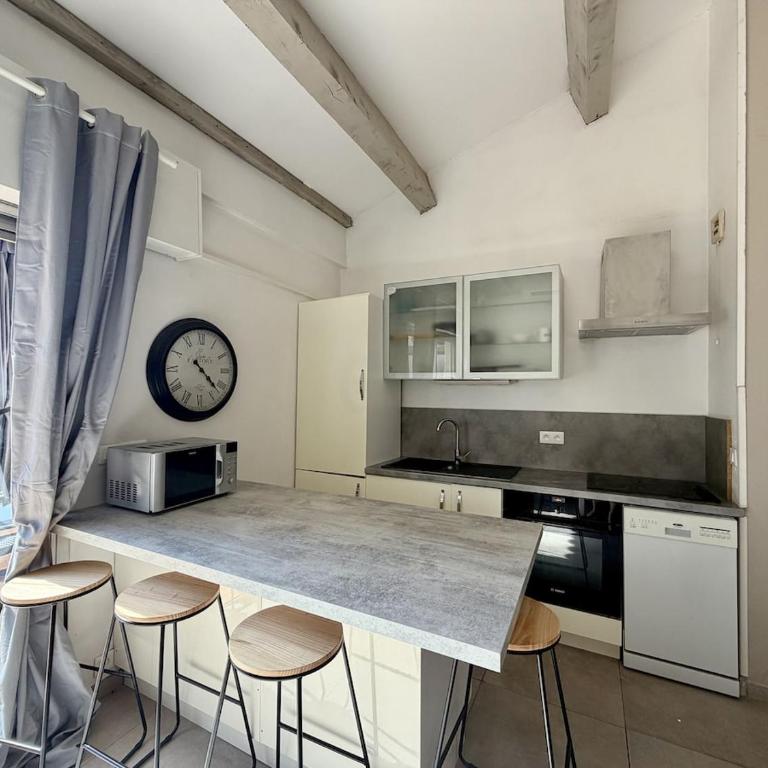 Studio avec mezzanine, climatisé, accès privé golf - Apartamento - 7