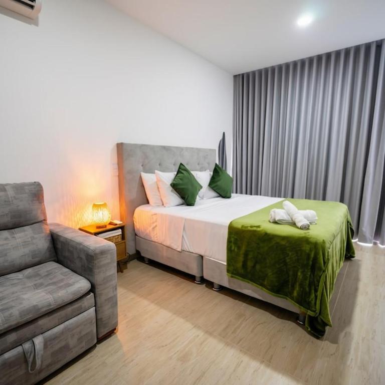 Vista al mar, acceso directo a playa y piscina - Apartamento de 1 dormitorio - 27