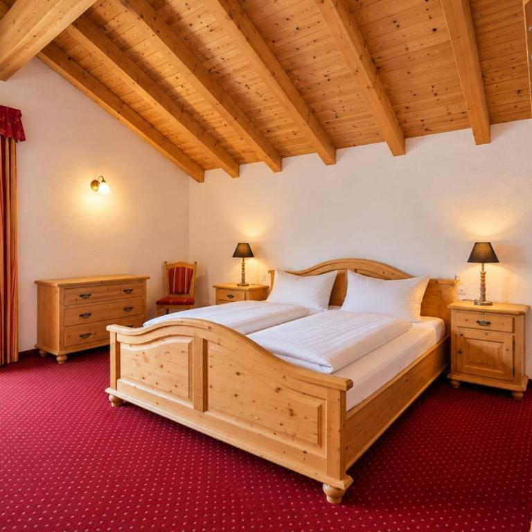 Sonneck Ferienhaus & Gruppenhaus 1450m am Hochzeiger im Pitztal - Doppelzimmer mit Balkon - 15