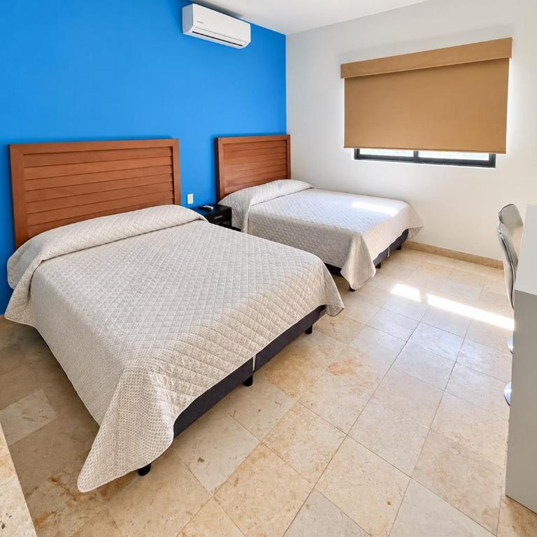 Loft Sabalo - Pet Friendly - Habitación Doble - 2 camas dobles - 1