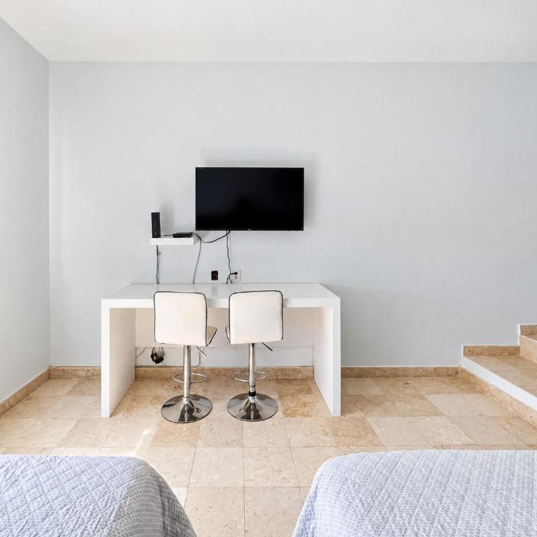 Loft Sabalo - Pet Friendly - Habitación Doble - 2 camas dobles - 4