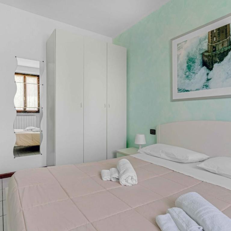 - Piscina e parcheggio - Casa a pochi passi dal Lago - One-Bedroom Apartment with Pool View - 7