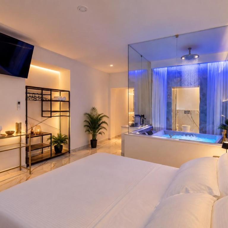 BELLINI JACUZZI SUITE Catania - Camera Matrimoniale Deluxe con Balcone - 4