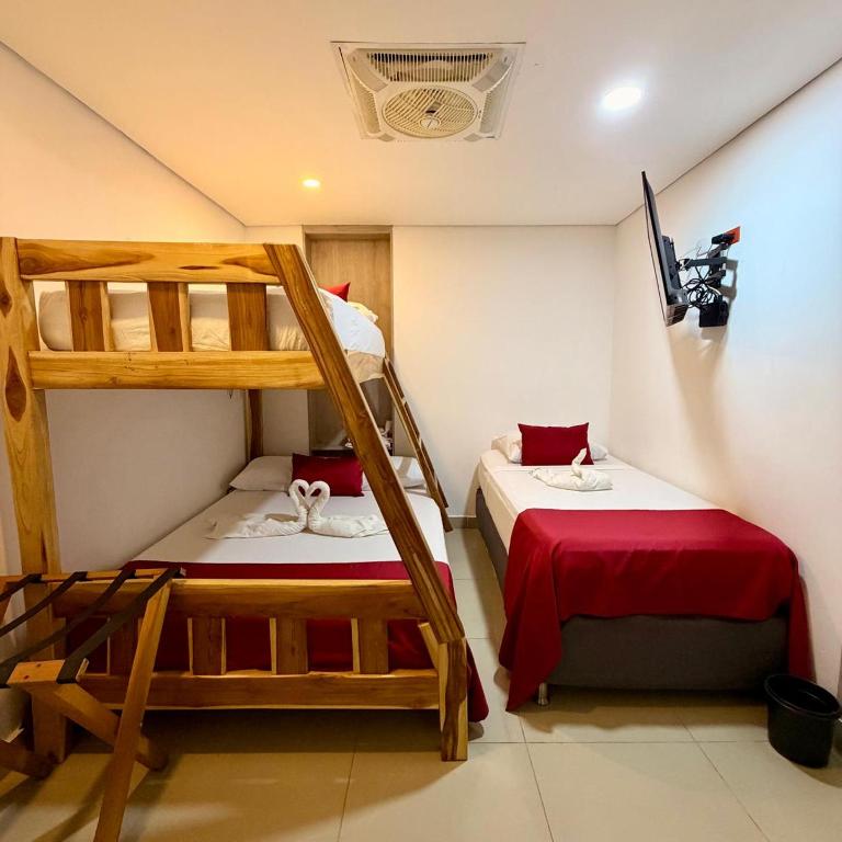 Hotel Carolina Del Mar - Habitación cuádruple - 3