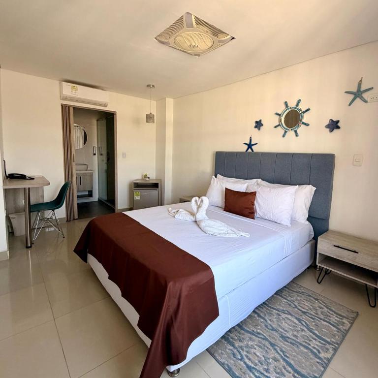 Hotel Carolina Del Mar - Habitación con cama grande - 9