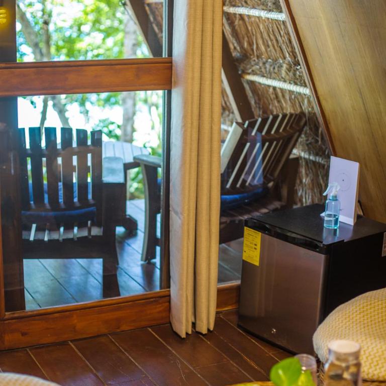 7 CIELOS BACALAR. - Habitación con cama extragrande y vistas al lago - 9