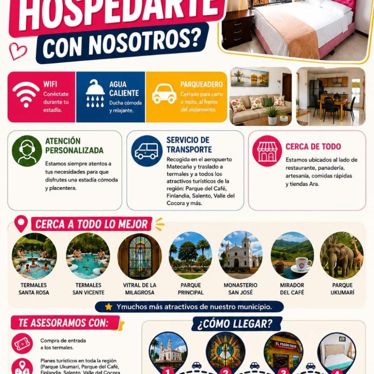 Apartamento el paraíso vía termales - Apartamento de 2 dormitorios - 10