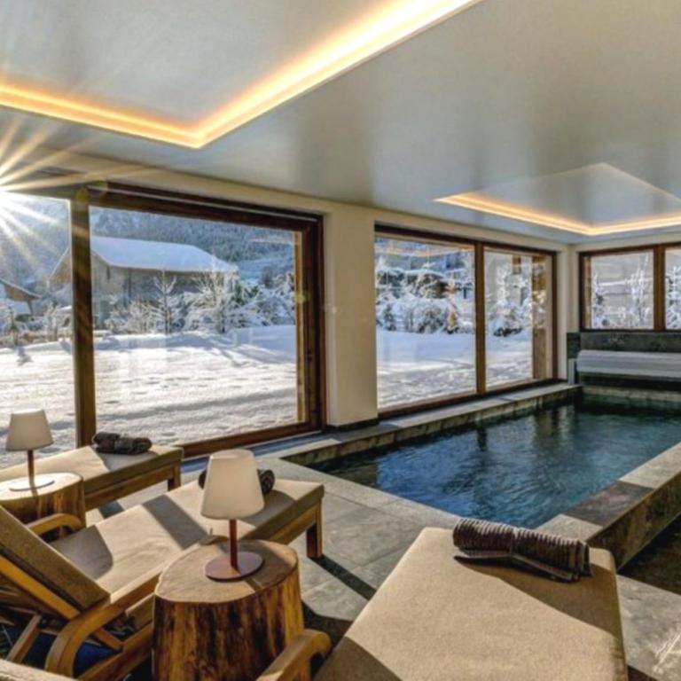 Chalet Juliette Pool Sauna Mountain Views - Chalet - 15