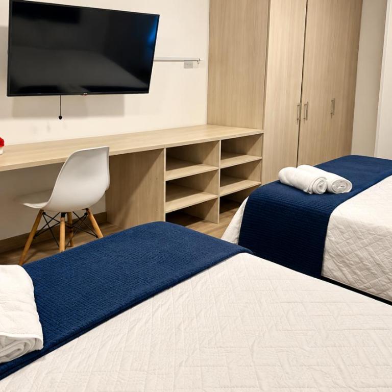 Refugio Familiar dos camas grandes Bogotá Downtown - Apartamento de 1 dormitorio - 3