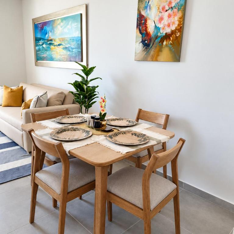 Apartamento en Salguero Sunset Vista al Mar, Piscina, Jacuzzi - Piso 15 - Apartamento de 2 dormitorios con balcón y vistas al mar - 6