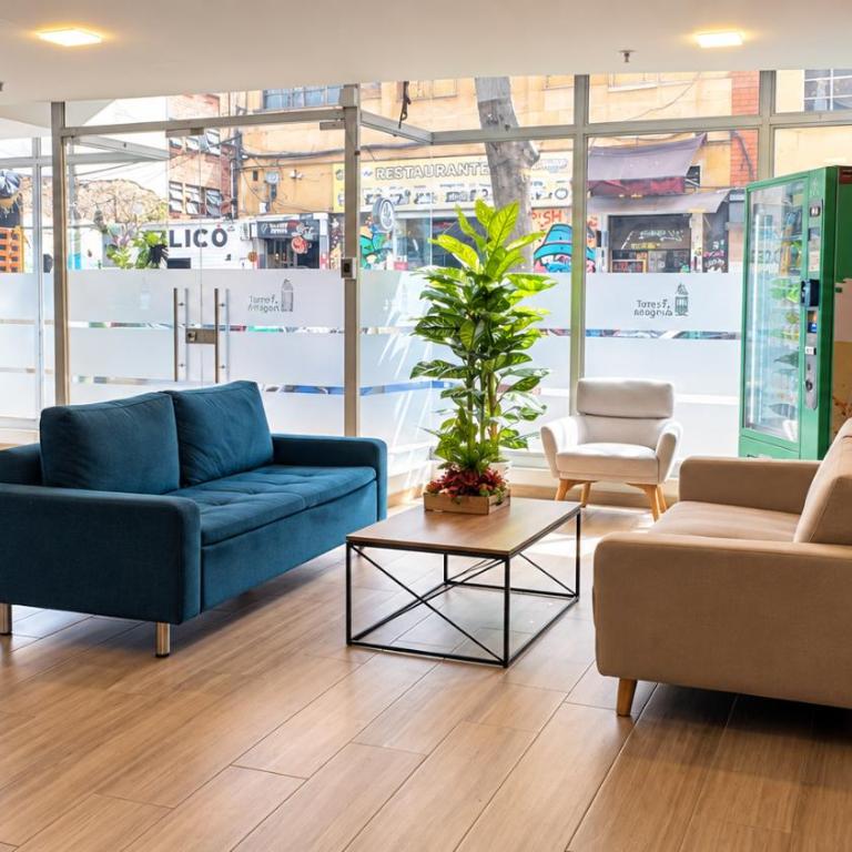 Refugio Familiar dos camas grandes Bogotá Downtown - Apartamento de 1 dormitorio - 16