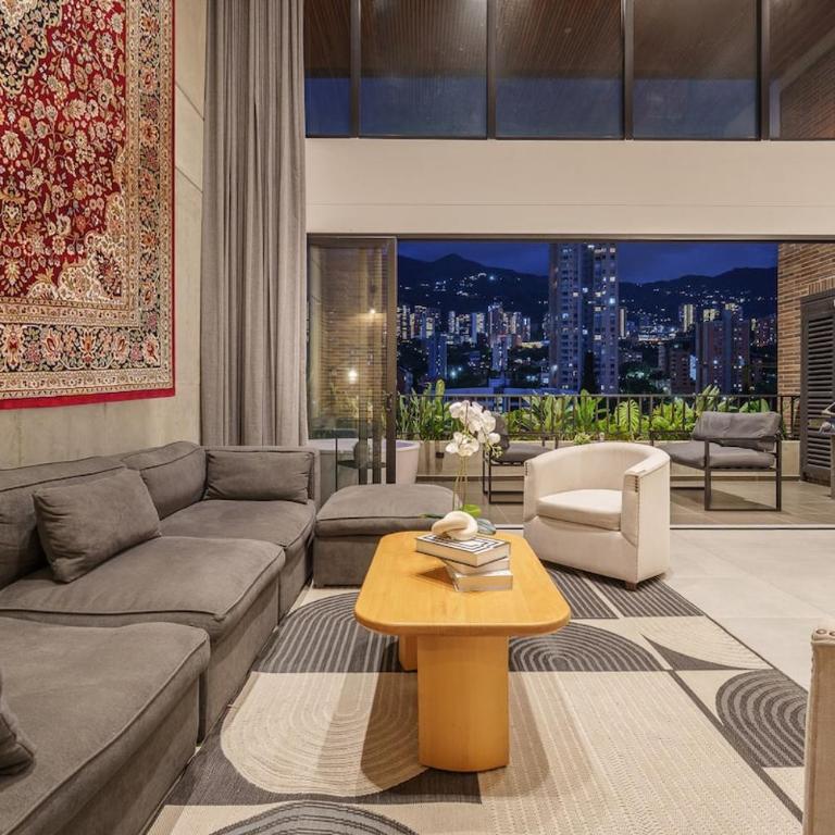 Loft de diseño, con vistas a la ciudad en el Poblado - Apartamento de 3 dormitorios - 13