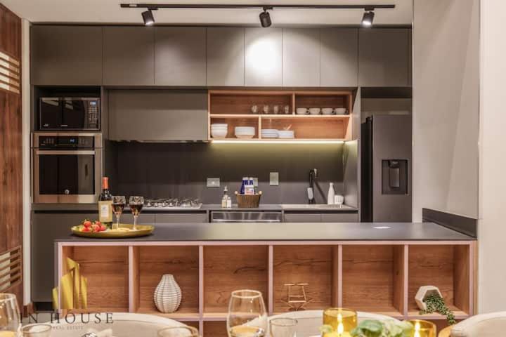 Loft de diseño, con vistas a la ciudad en el Poblado - Apartamento de 3 dormitorios - 32