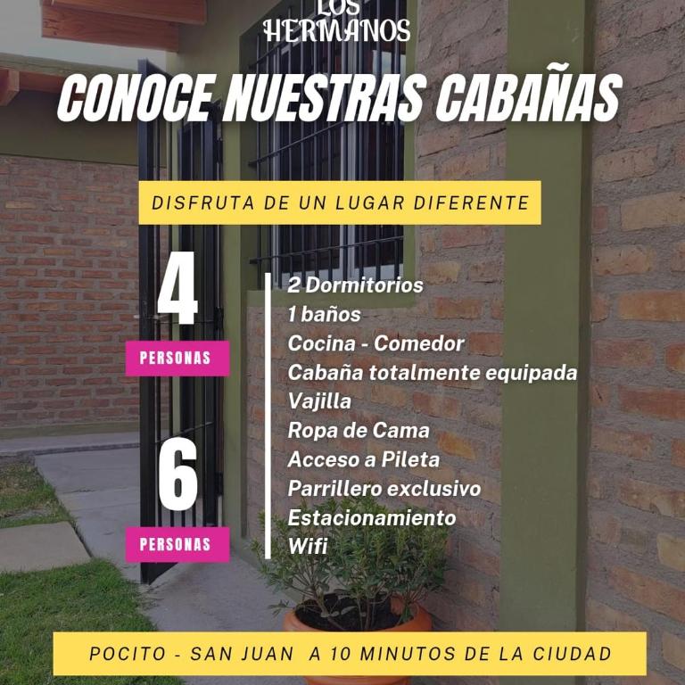 Complejo Cabañas Los Hermanos - Casa de 2 dormitorios - 1