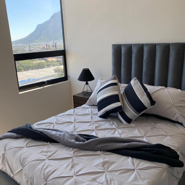 BarLó - Apartamentos de Lujo Arena Vive el Parque - Monterrey Arena - Parque Fundidora - Familienapartment mit 2 Schlafzimmern und Aussicht - 4