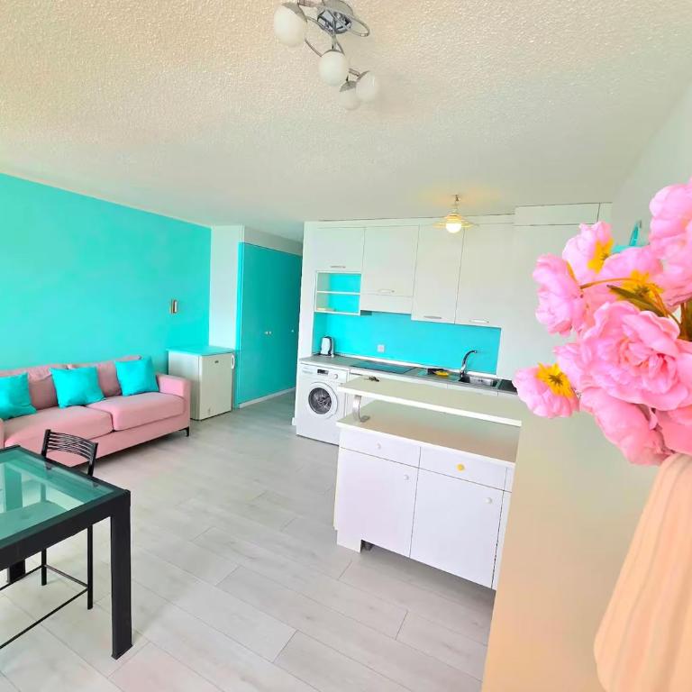 Maison Mirella - Vista mare e aria condizionata a Menton - Appartement 1 Chambre - 6