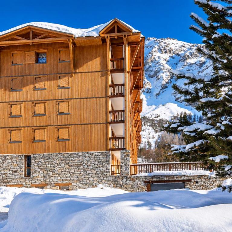 Séjour Ski à Val d'Isère - Résidence Les Crêts - Estudio con vistas al jardín - 14