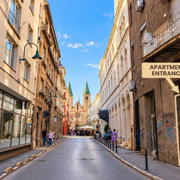 City Center & Old Town - Free Parking - Self Check-in - Apartman sa 1 Spavaćom Sobom - 2