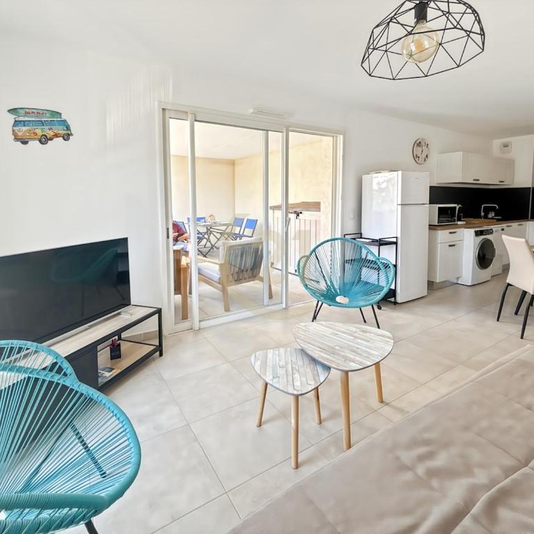 Élégant T2 Terrasse & Parking Centre Calvi - Appartement 1 Chambre - 20