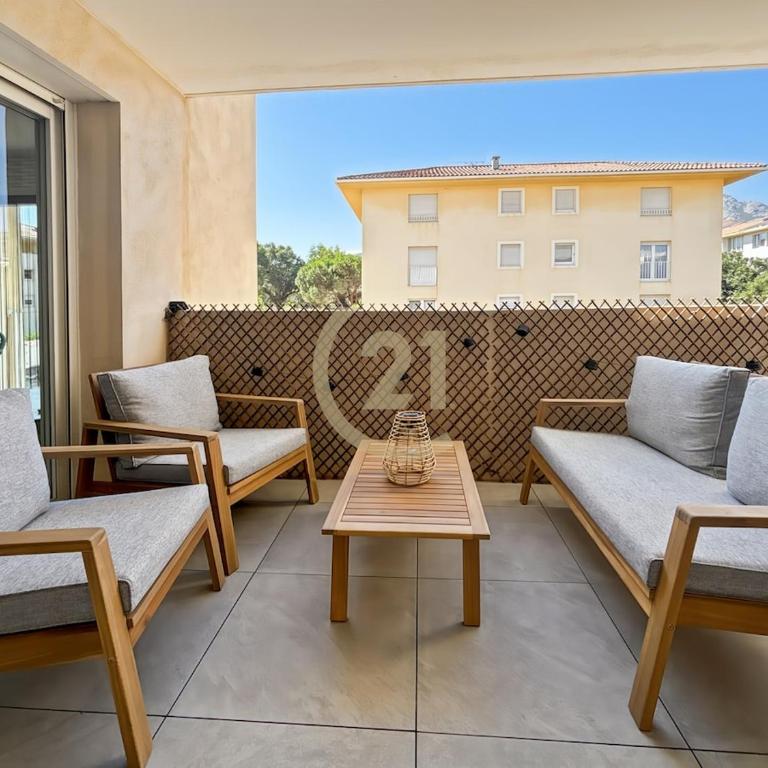 Élégant T2 Terrasse & Parking Centre Calvi - Appartement 1 Chambre - 22