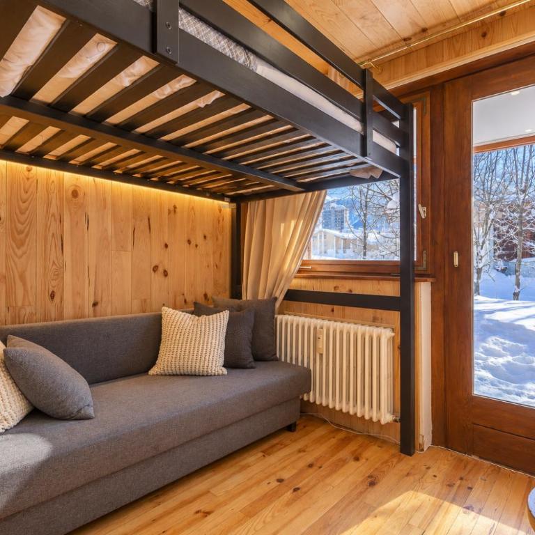 Séjour Ski à Val d'Isère - Résidence Les Crêts - Estudio con vistas al jardín - 2
