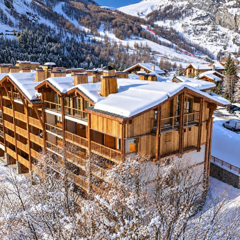 Séjour Ski à Val d'Isère - Résidence Les Crêts - Estudio con vistas al jardín - 1