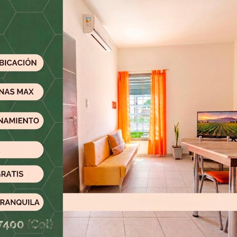 Departamentos Brown -WiFi 100 MB - Cochera - Parrilla - Aire - TV Cable - One-Bedroom Apartment - 12
