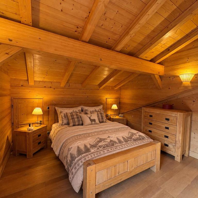 Chalet spacieux - 8 pers., vue montagne - FR-1-293-436 - Chalet - 10