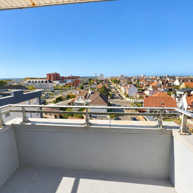 ABACA - Escapade lumineuse avec aperçu mer et parking privé - Apartment mit 2 Schlafzimmern, einem Balkon und Meerblick - 2
