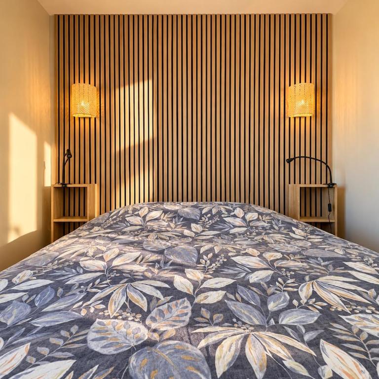 ABACA - Escapade lumineuse avec aperçu mer et parking privé - Apartment mit 2 Schlafzimmern, einem Balkon und Meerblick - 21