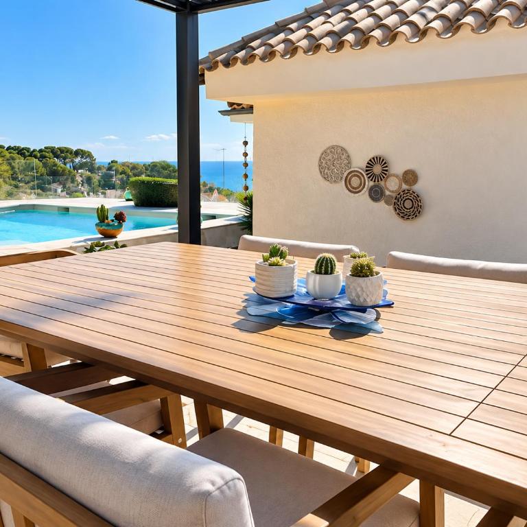 MEDITERRANEAN VILLA with 270º Panoramic sea & forest views - Villa con piscina privada - 3