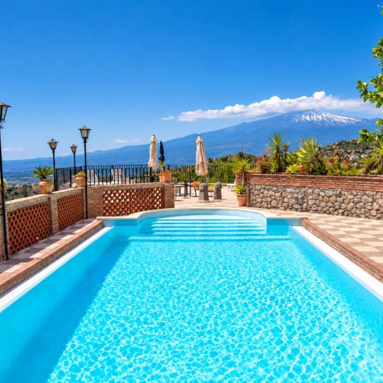 Sikania Apartment with pool Sea& Etna View - Appartamento con 1 Camera da Letto - 1