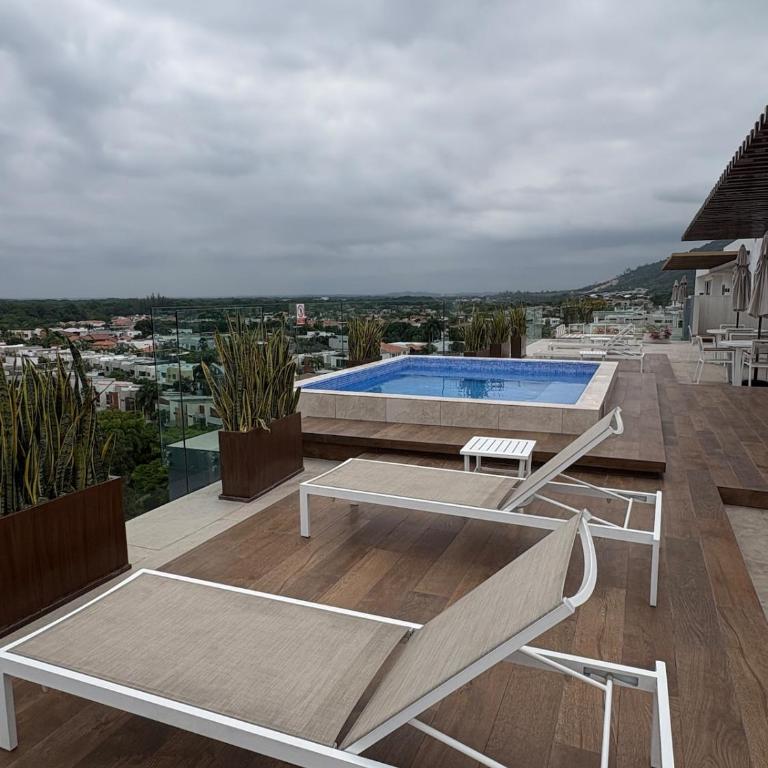 Apartment with city view and pool - Apartamento de 1 dormitorio - 18