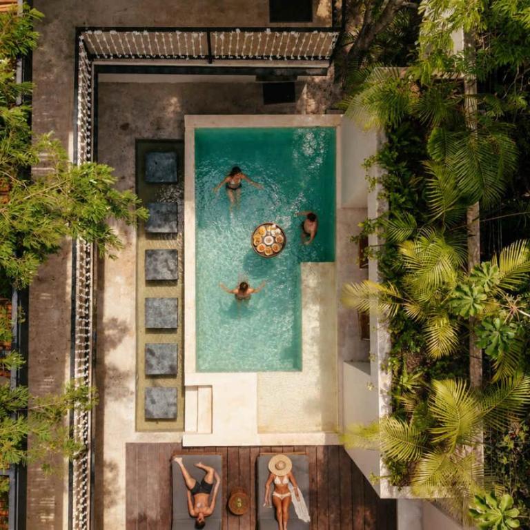 Elegant boho Tulum villa 3 pools and jacuzzi - Maison de Vacances - 2